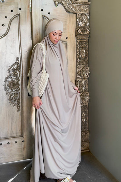Chai Latte Prayer Jilbab