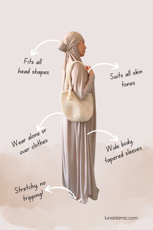 Chai Latte Prayer Jilbab