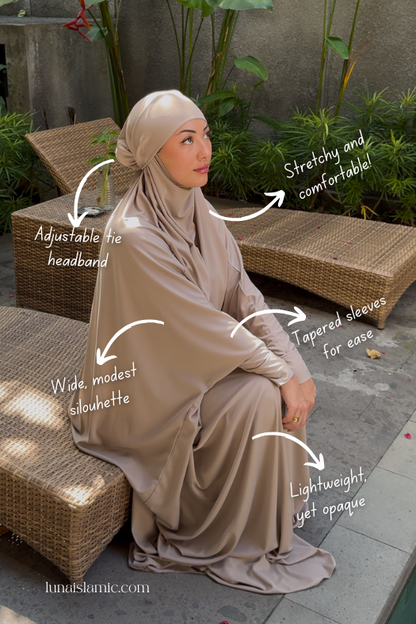 Chai Latte Prayer Jilbab