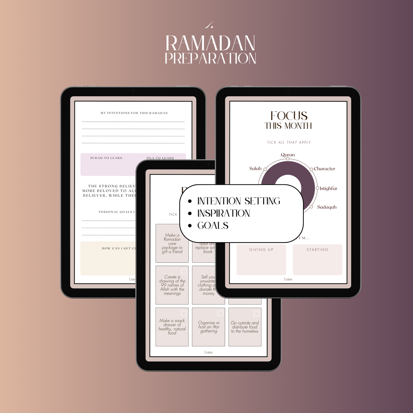 2025 Ramadan Journal Ebook