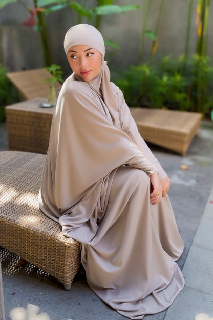 Chai Latte Prayer Jilbab