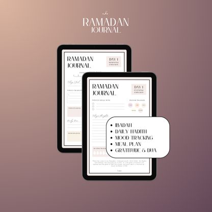2025 Ramadan Journal Ebook